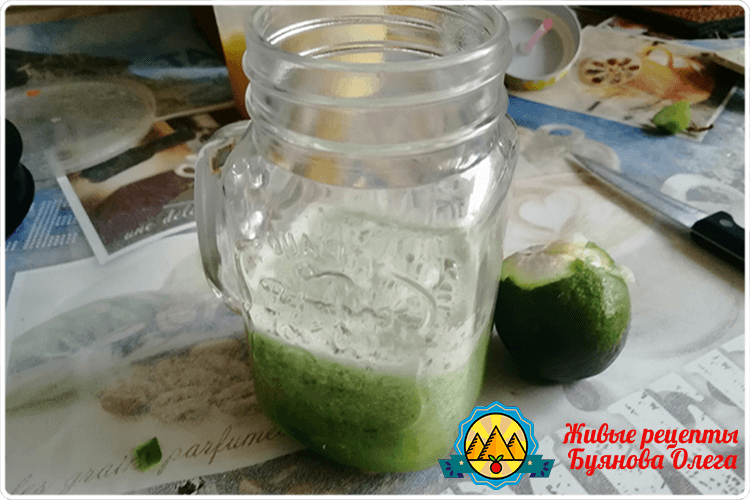 огуречный смузи
