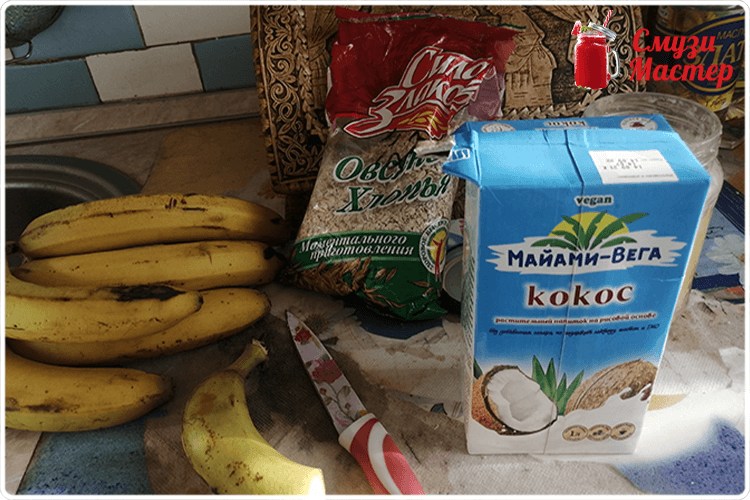 смузи с овсянкой
